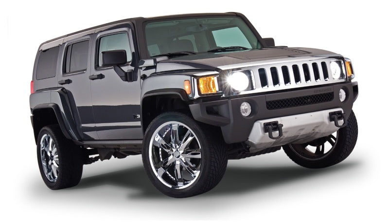 Bushwacker 06-10 Hummer H3 OE Style Flares 4pc - Black - 150900-02