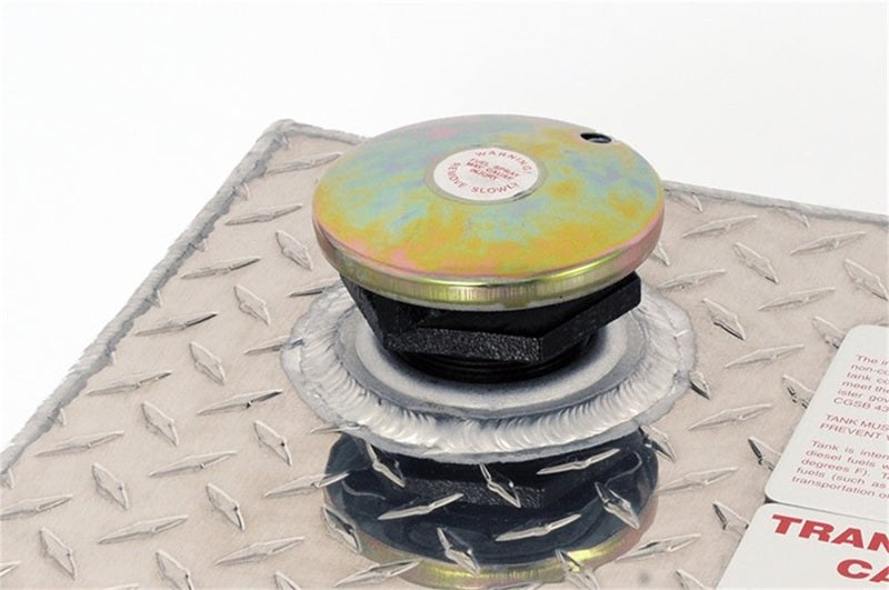 Deezee Universal Tanks - Auxiliary Long Rectangle Brite-Tread Aluminum - DZ91752X