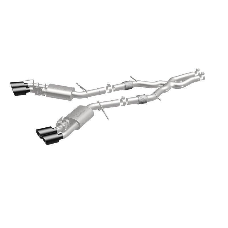 MagnaFlow SYS Cat-Back 2015-2017 Cadillac CTS-V 6.2L Quad 4in Carbon - 19011