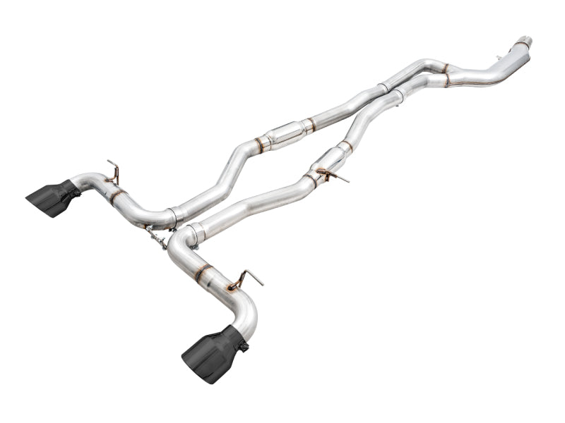 AWE 2020 Toyota Supra A90 Resonated Track Edition Exhaust - - 3015-33130