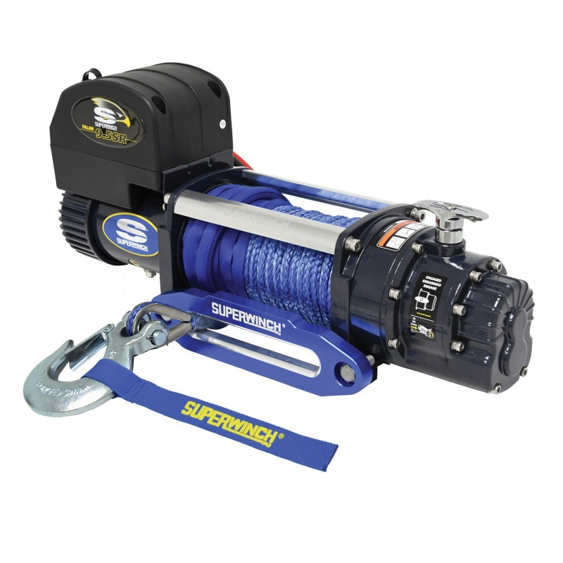 Superwinch 9500 LBS 12V DC 3/8/in x 80ft Synthetic Rope - 1695201