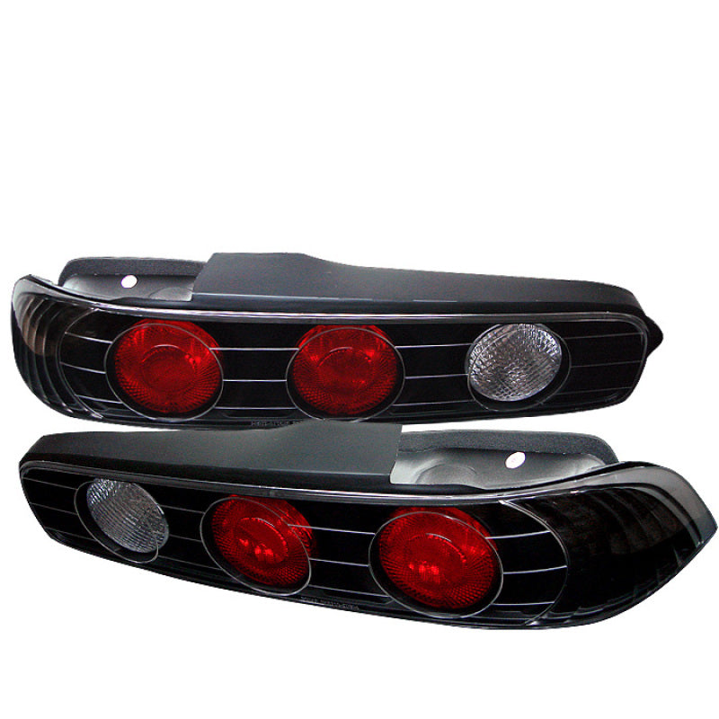 Spyder Acura Integra 94-01 2Dr Euro Style Tail Lights Black - 5000248