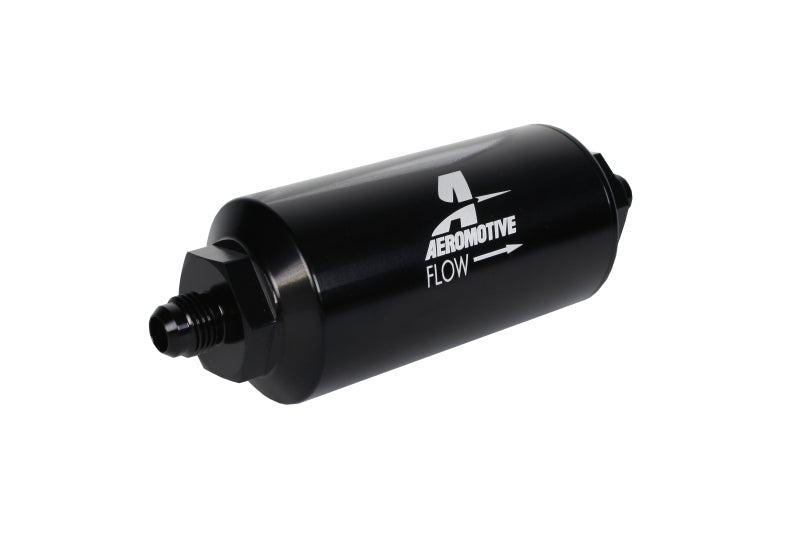 Aeromotive In-Line Filter - (AN-06 Male) 100 Micron Stainless Steel - 12349