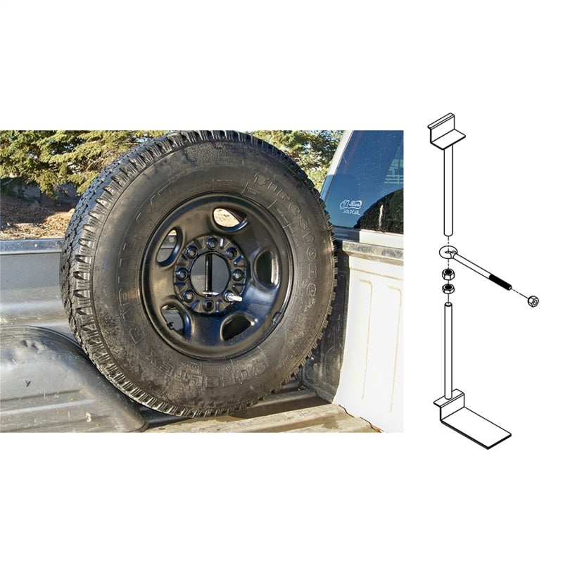 Titan Fuel Tanks Universal Spare Tire Buddy Mounting System - 9901330