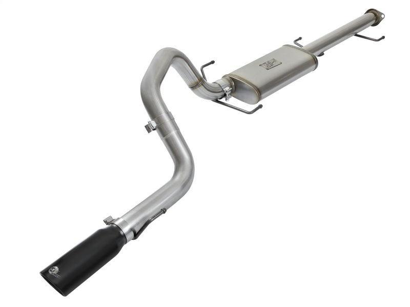 aFe MACH Force Xp 3in SS Cat-Back Single Rear Exit - 49-46028-B