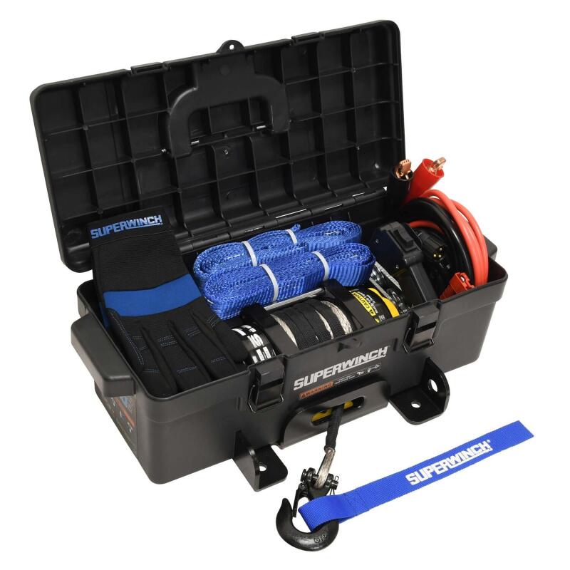 Superwinch 4000 LBS 12V DC 3/16in x 50ft Synthetic Rope - 1140232