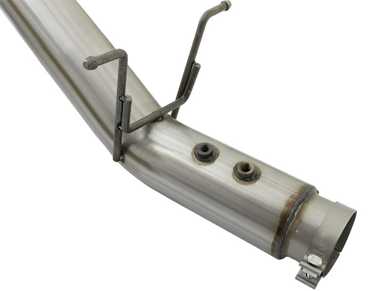 aFe ATLAS 5in DPF-Back Aluminized Steel Exhaust System GM Diesel - 49-04085-B
