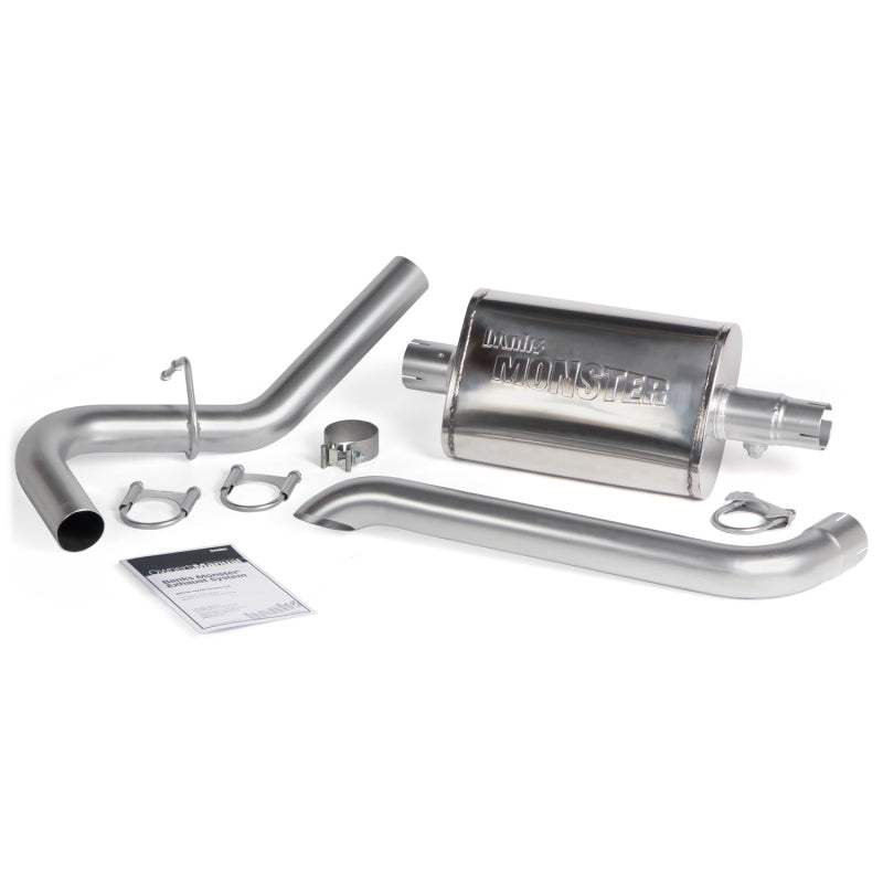 Banks Power 87-01 Jeep 4.0L Cherokee Monster Exhaust System - 51360