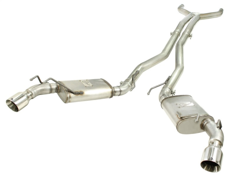 aFe MACHForce XP Exhaust 3in Stainless Stee CB/10-13 Chevy Camaro - 49-44039-P