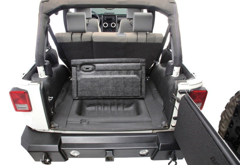 BedRug 07-10 Jeep JK 2Dr Rear 5pc BedTred Cargo Kit - BTJK07R2