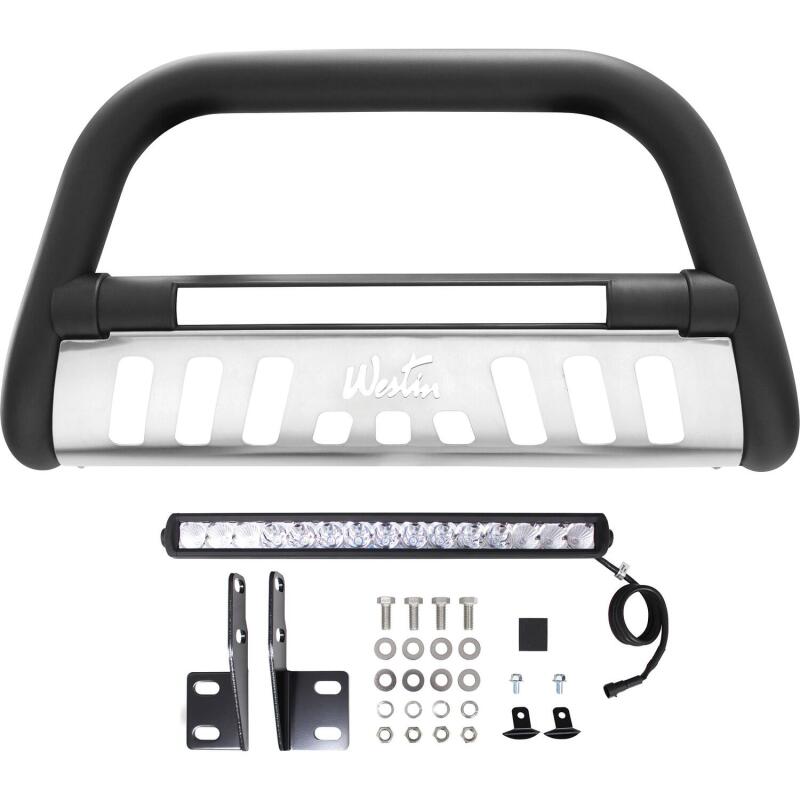 Westin 2007-2018 Toyota Tundra Ultimate LED Bull Bar - Textured - 32-2255L