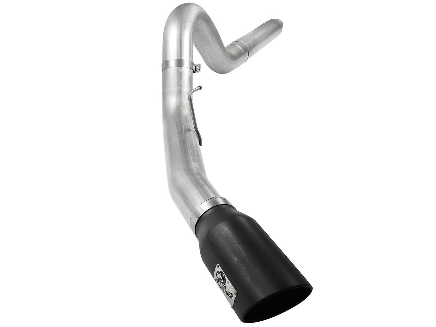 aFe Atlas 5in DPF-Back Aluminized Steel Exh Sys, Ford Diesel - 49-03054-B