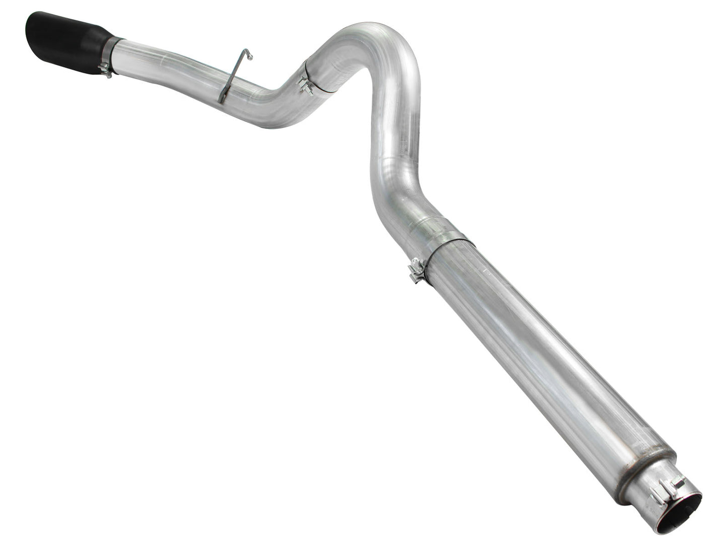 aFe Atlas 5in DPF-Back Aluminized Steel Exh Sys, Ford Diesel - 49-03054-B