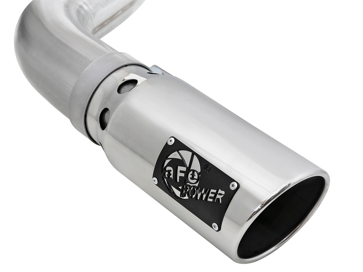 aFe Atlas 4in Aluminized Steel DPF-Back Exh 18-19 Ford F-150 - 49-03106-P