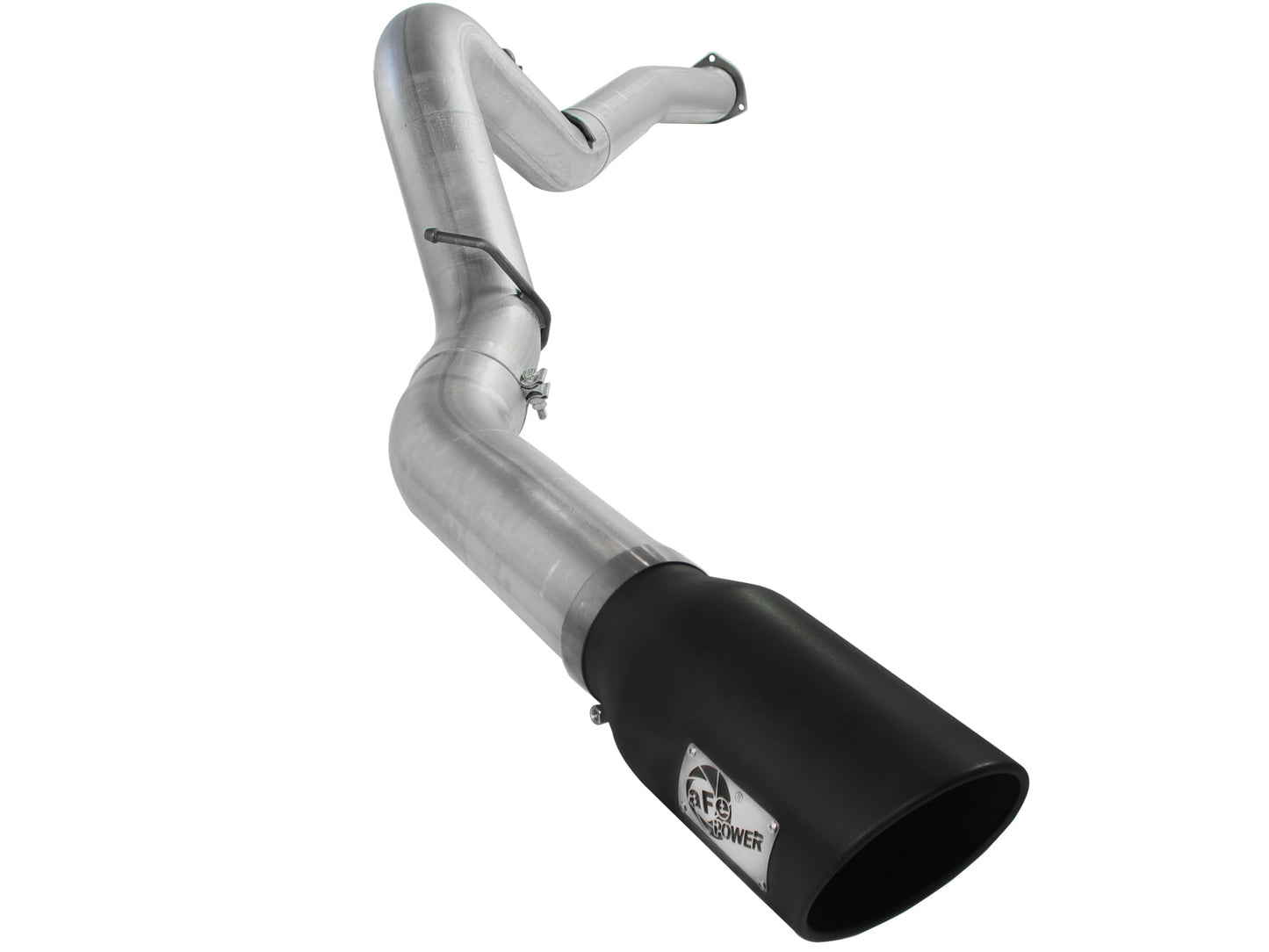 aFe Atlas Exhaust 5in DPF-Back Al Steel 07.5-10 GM Diesel - 49-04040-B