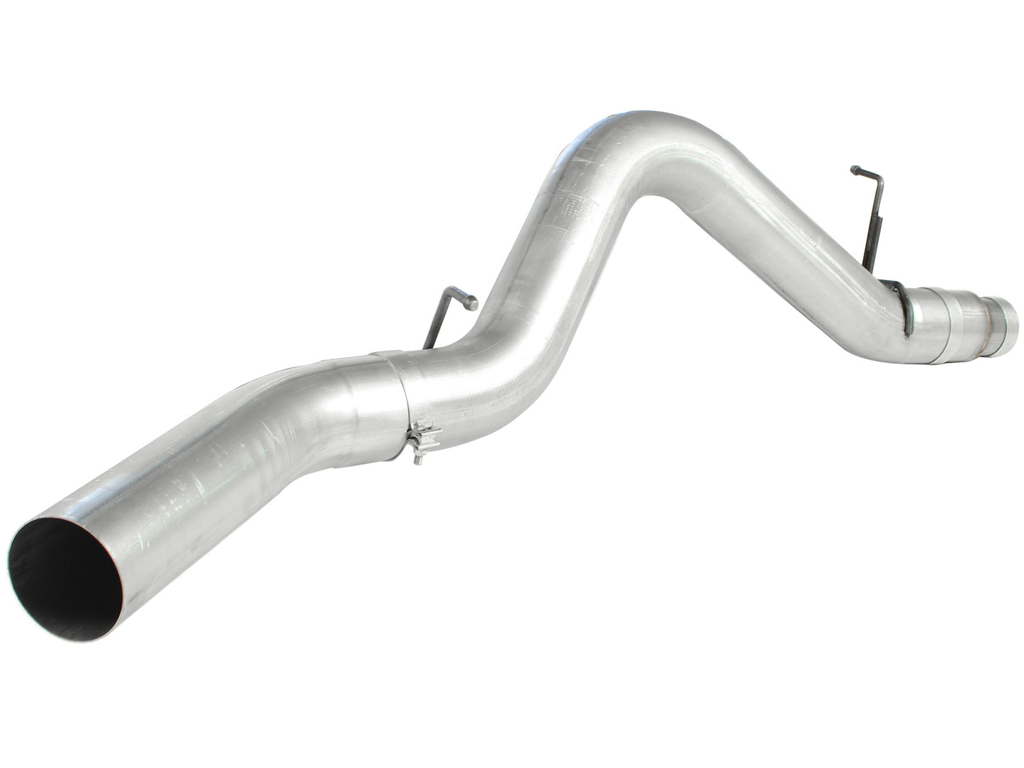 aFe Atlas Exhaust 5in DPF-Back Al Steel 11-13 GM Diesel - 49-04041
