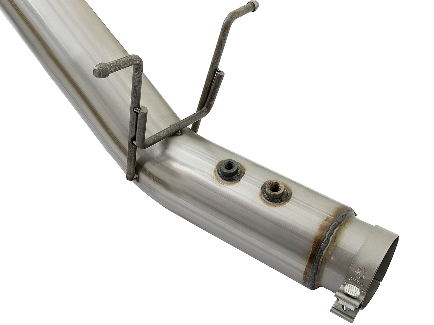 aFe ATLAS 5in DPF-Back Aluminized Steel Exhaust System GM Diesel - 49-04085-B