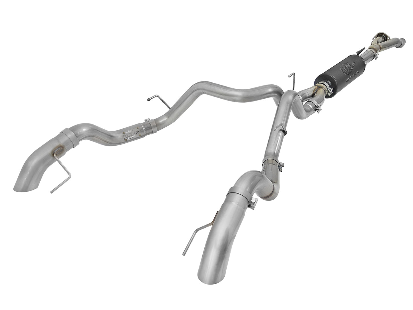 aFe MACH Force-Xp Cat-Back Exhaust w/Dual Hi-Tuck Tips 17-18 Ford - 49-33095