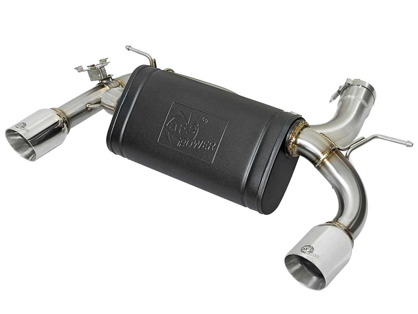 aFe MACHForce XP Exhausts Axle-Back 12-15 BMW 335i 3.0T (SS - 49-36336-P