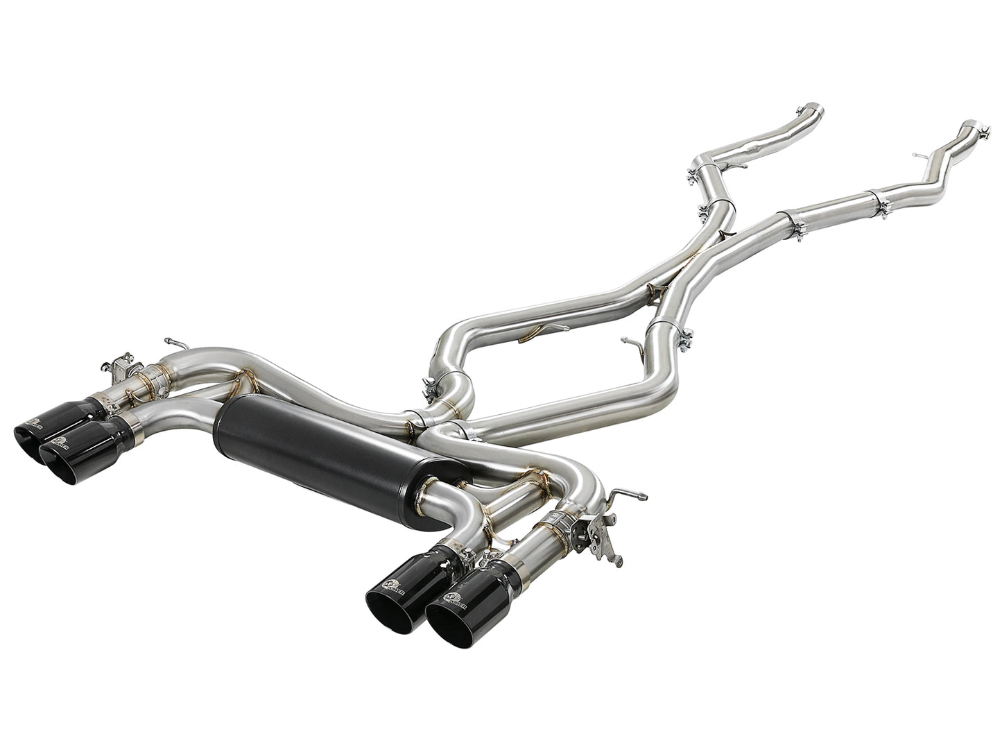 aFe MACH Force-Xp 3.5in. 304 SS C/B Exhaust System 15-18 - 49-36341-B