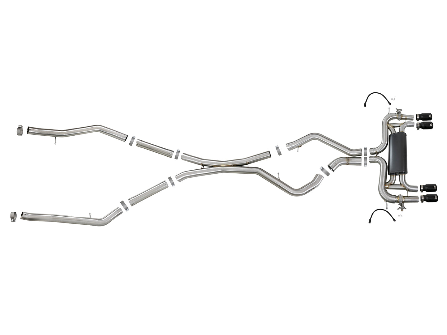 aFe MACH Force-Xp 3.5in. 304 SS C/B Exhaust System 15-18 - 49-36341-B