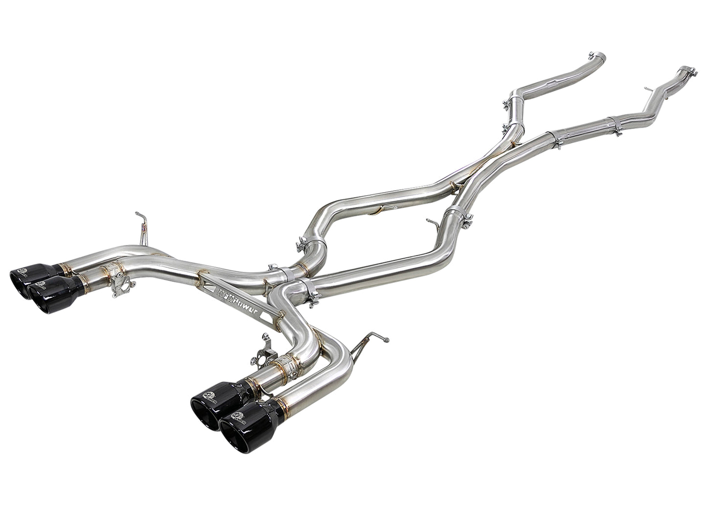 aFe MACH Force-Xp 3.5in. 304 SS C/B Exhaust w/o Muffler - 49-36342-B