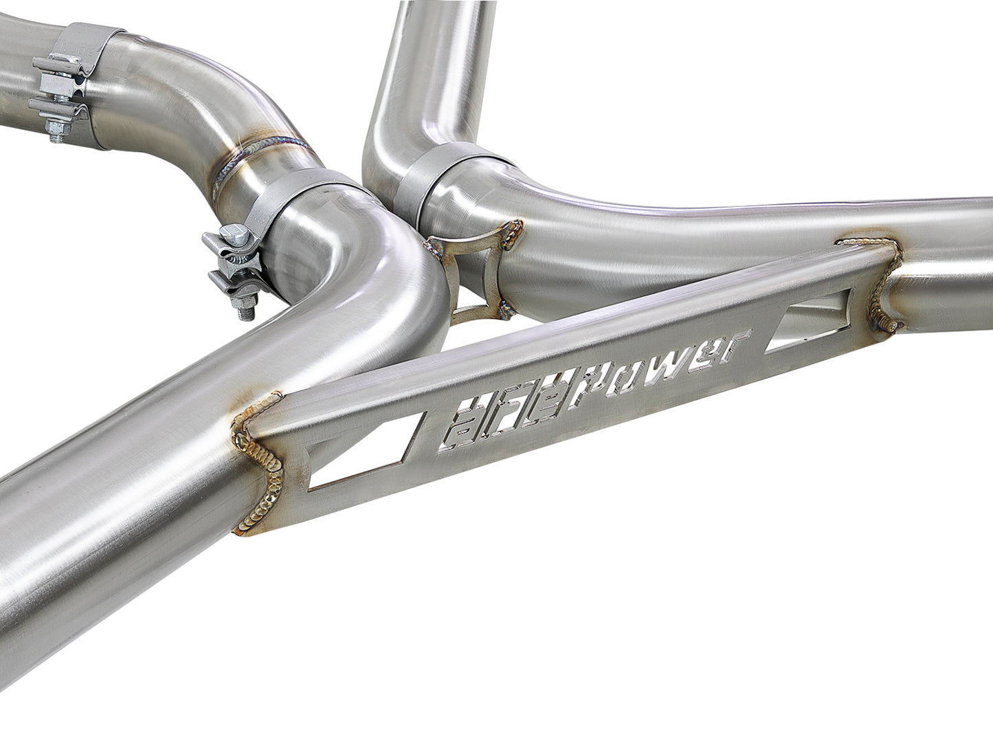 aFe MACH Force-Xp 3.5in. 304 SS C/B Exhaust w/o Muffler - 49-36342-B