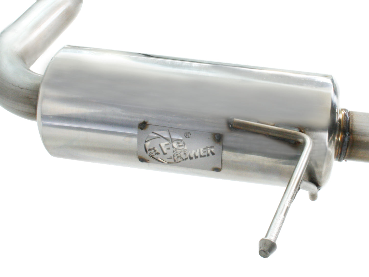 aFe MACHForce XP Exhaust 304SS Cat-Back w/ Polished Tips 12-13 - 49-36407