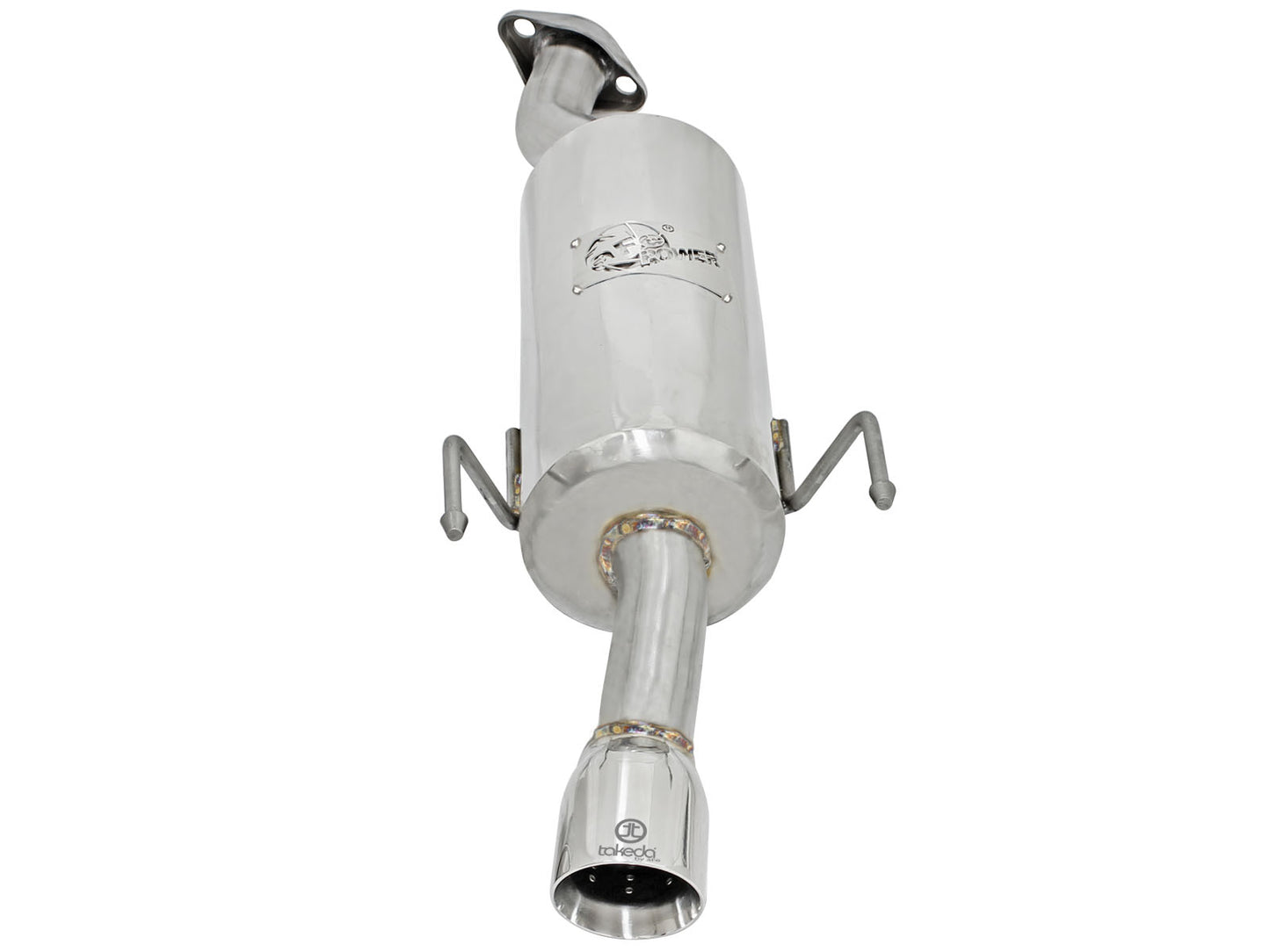 aFe POWER 07-08 Honda Fit L4-1.5L 2in. 304 SS Axle-Back - 49-36611