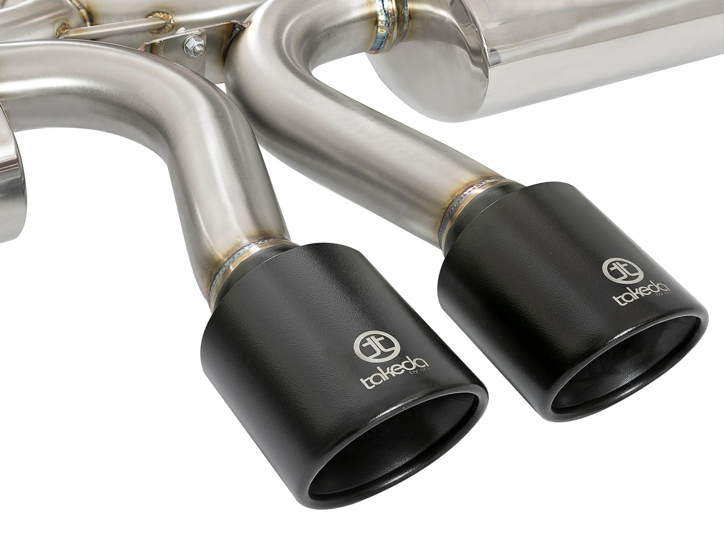 aFe Takeda 3in 304 SS Cat-Back Exhaust w/ Dual Center - 49-36618-B