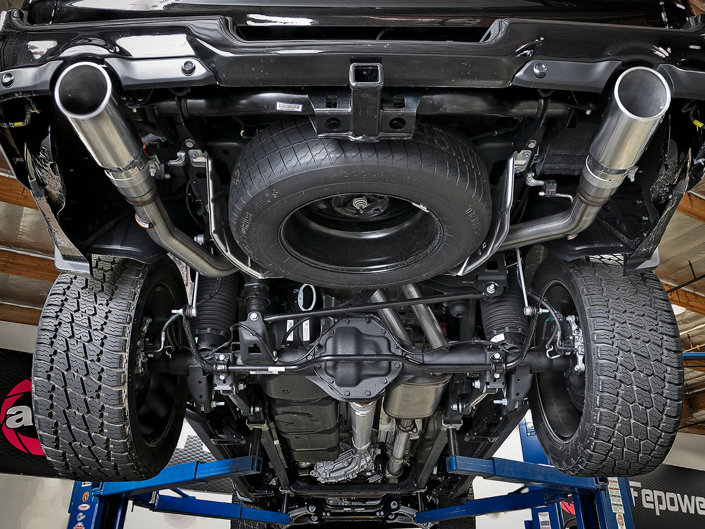 aFe MACH Force-Xp 3in 409 SS Cat-Back Exhaust 2019 RAM - 49-42059-P