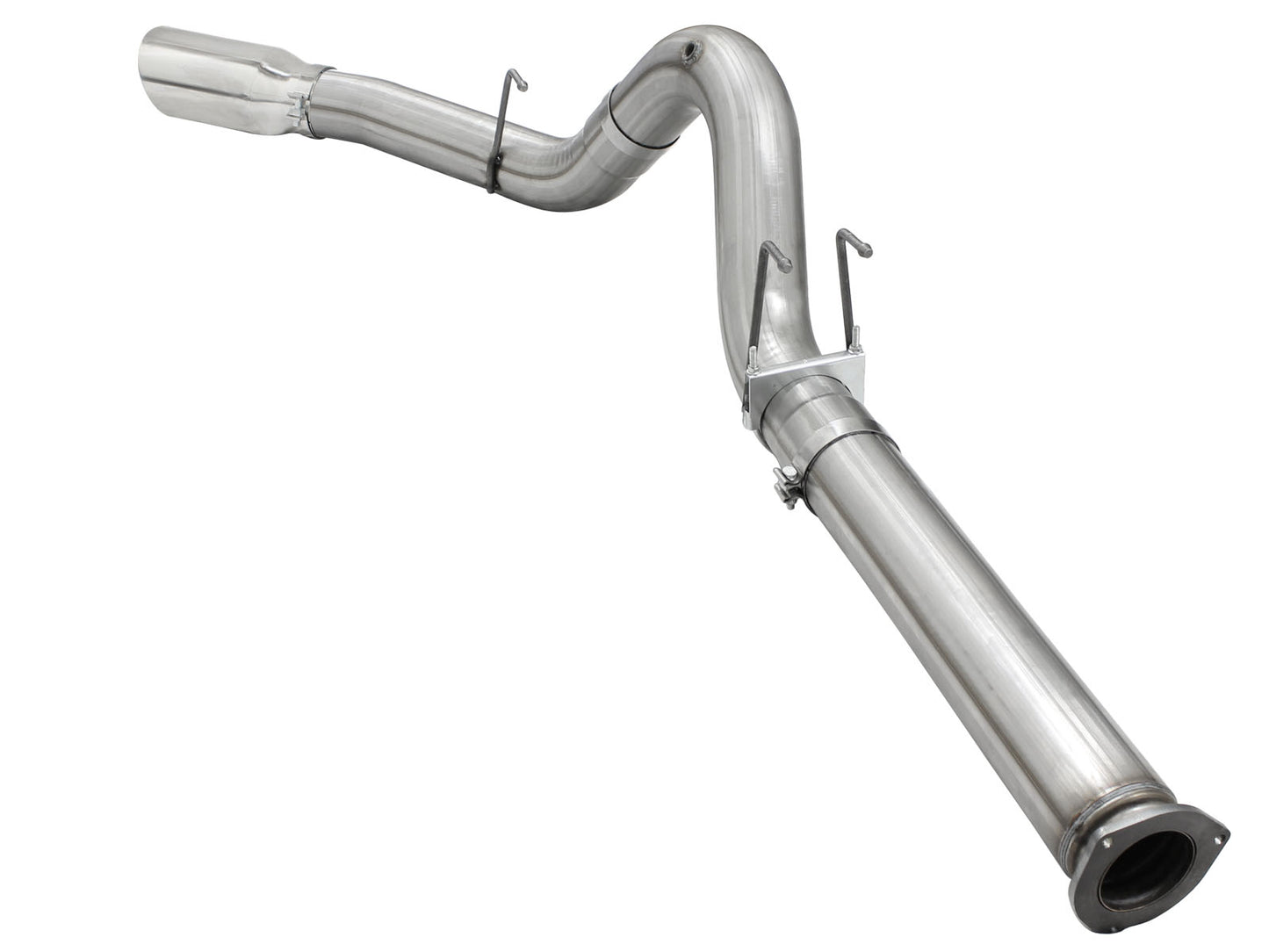 aFe MACHForce XP Exhaust 5in DPF-Back SS Exh 2015 Ford - 49-43064-P