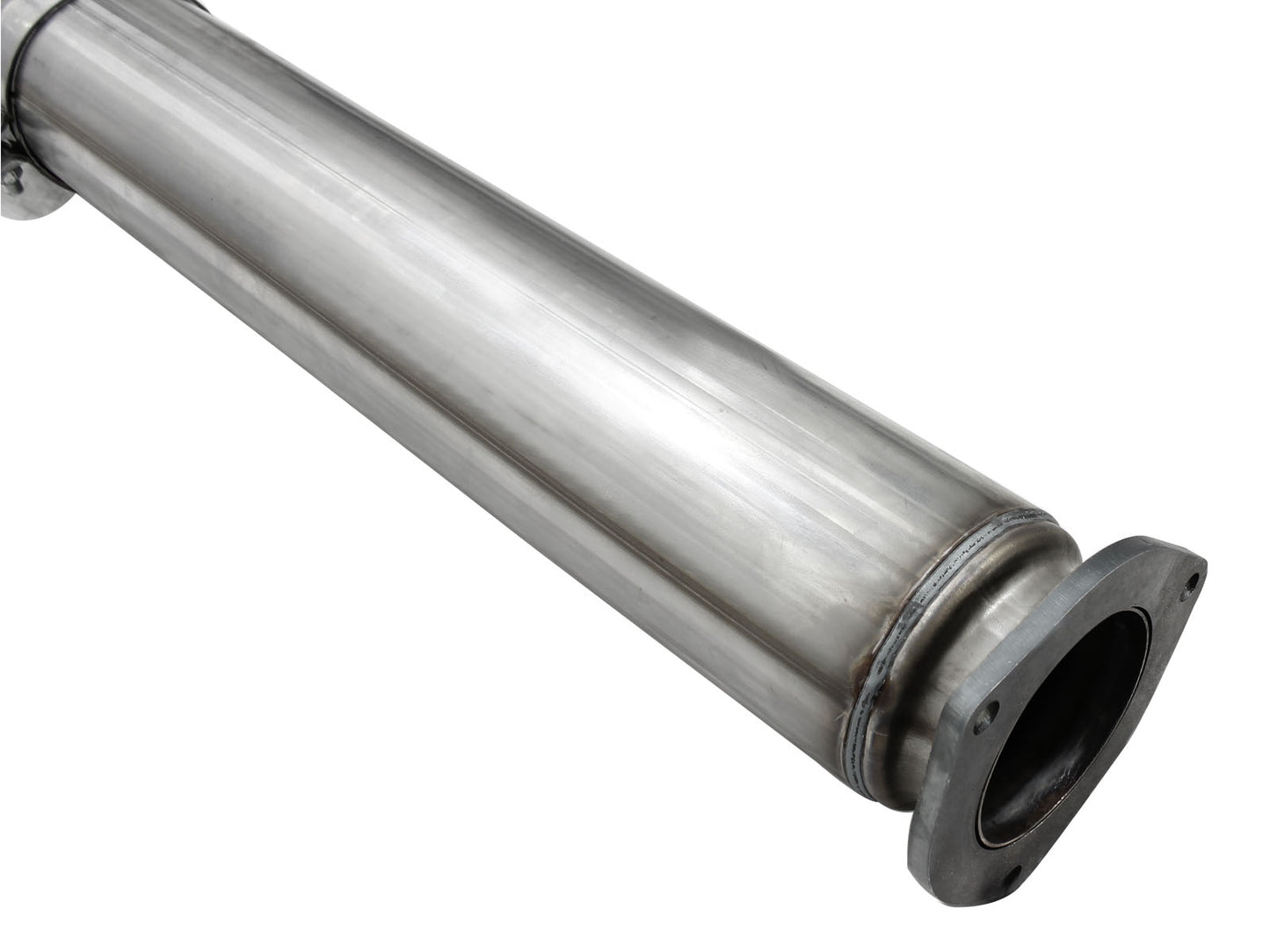 aFe MACHForce XP Exhaust 5in DPF-Back SS Exh 2015 Ford - 49-43064-P