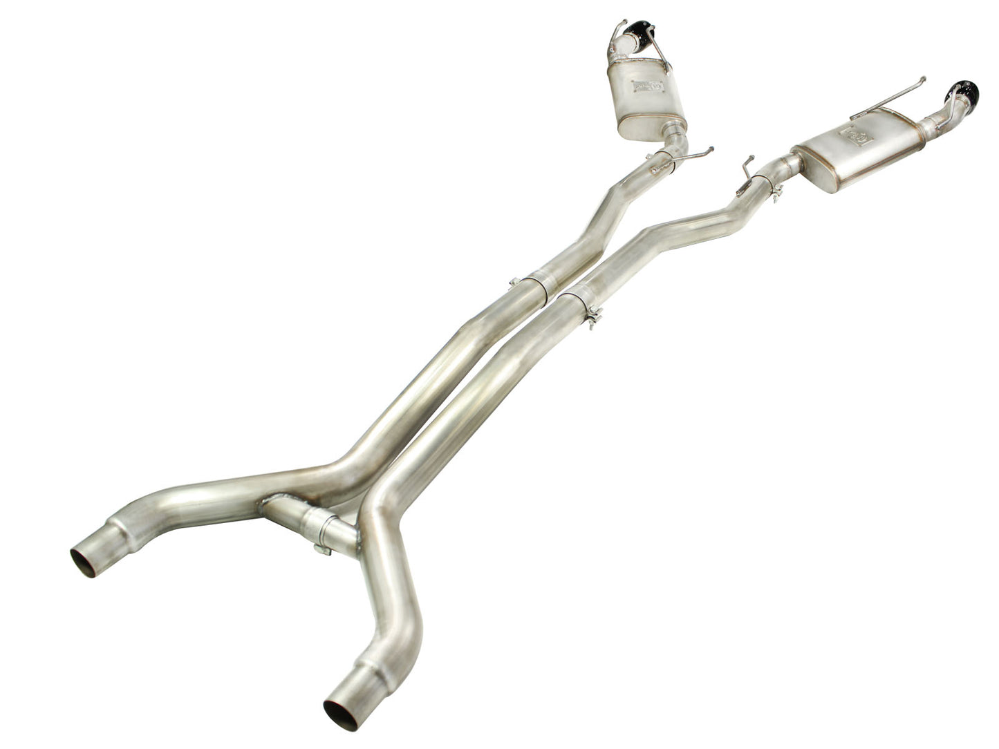 aFe MACHForce XP Exhaust 3in Stainless Stee CB/10-13 Chevy Camaro - 49-44039-B
