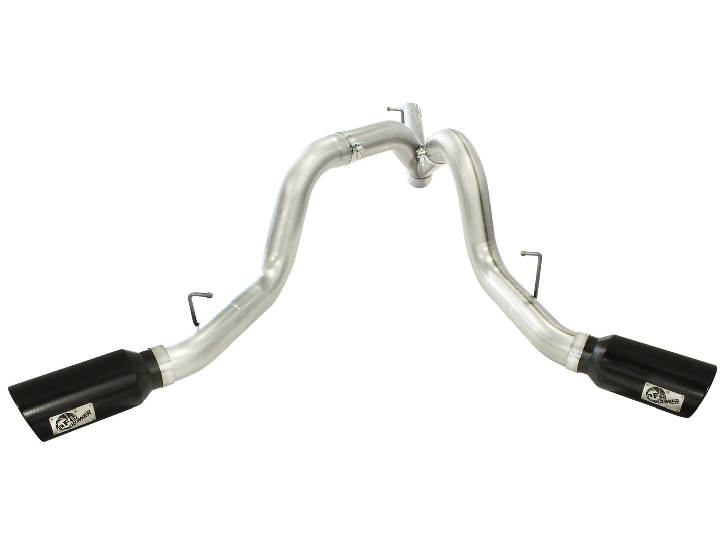 aFe MachForce XP Exhaust 4inch DP-Back All SS 2011-14 GM - 49-44043-B