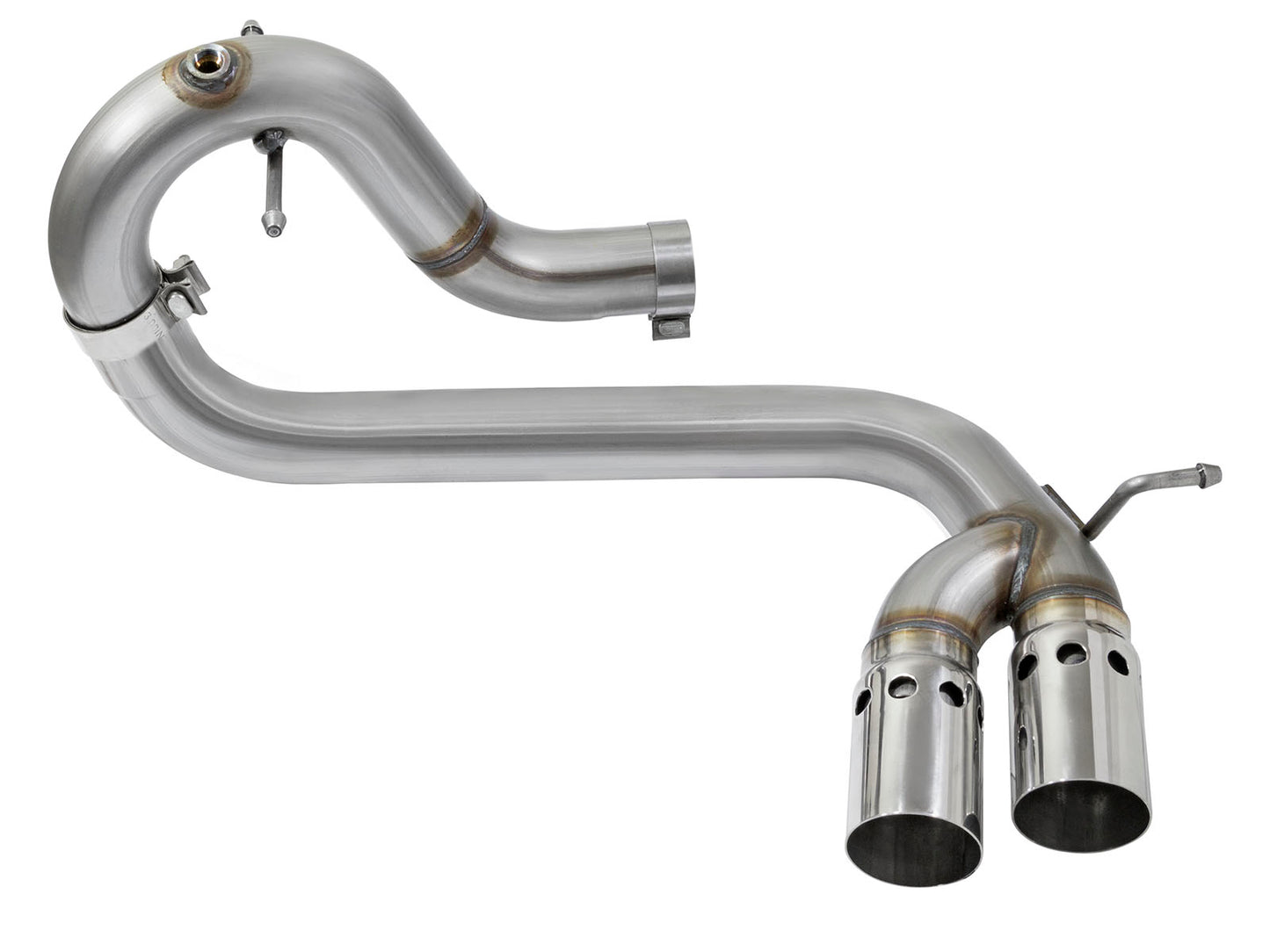 aFe Rebel Series DPF-Back 3in Side Exit SS Exhaust w/ - 49-44065-P