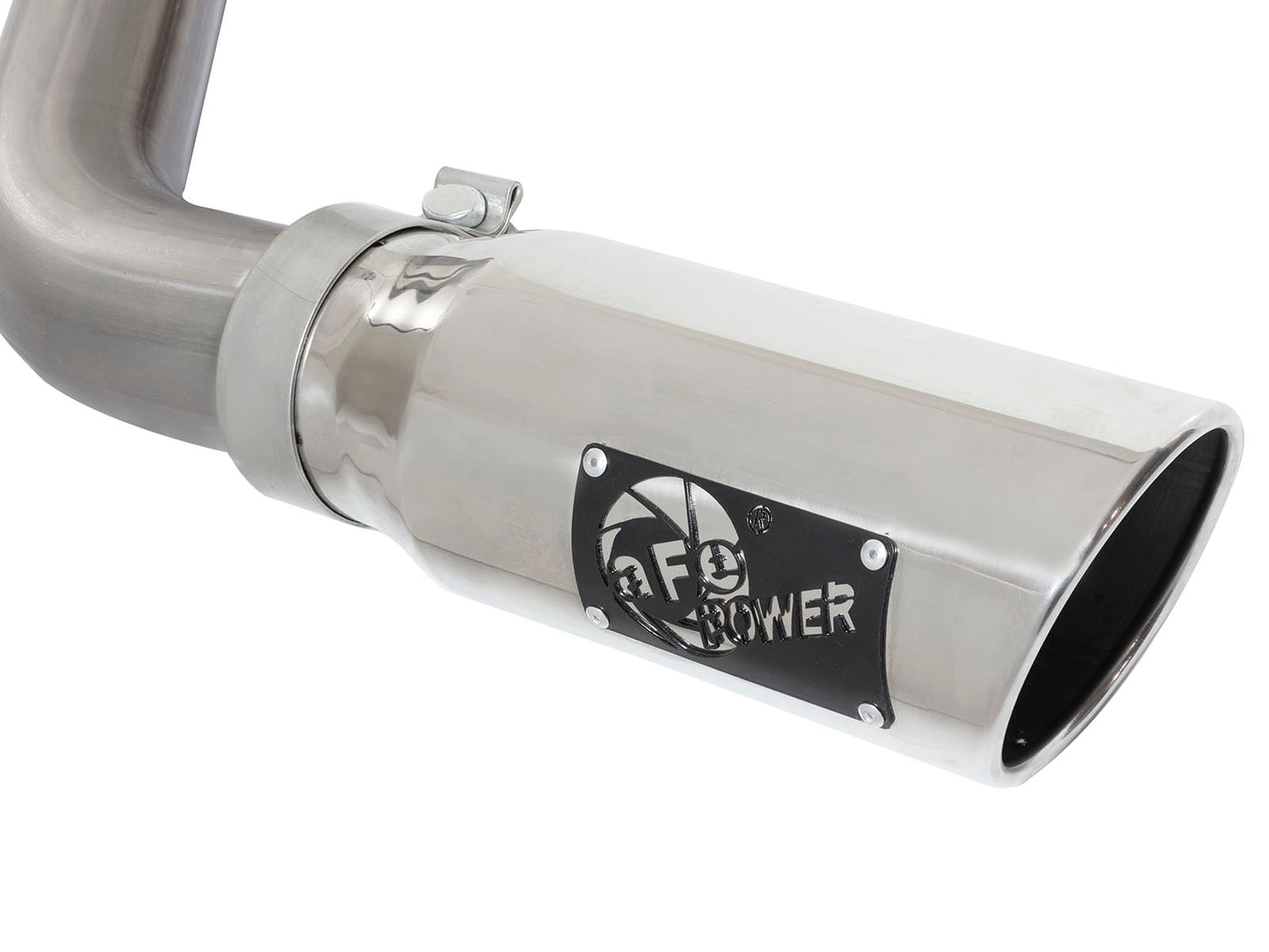 aFe MACH Force-Xp 3in CB SS Dual Exhaust w/Polished Tips - 49-44071-P