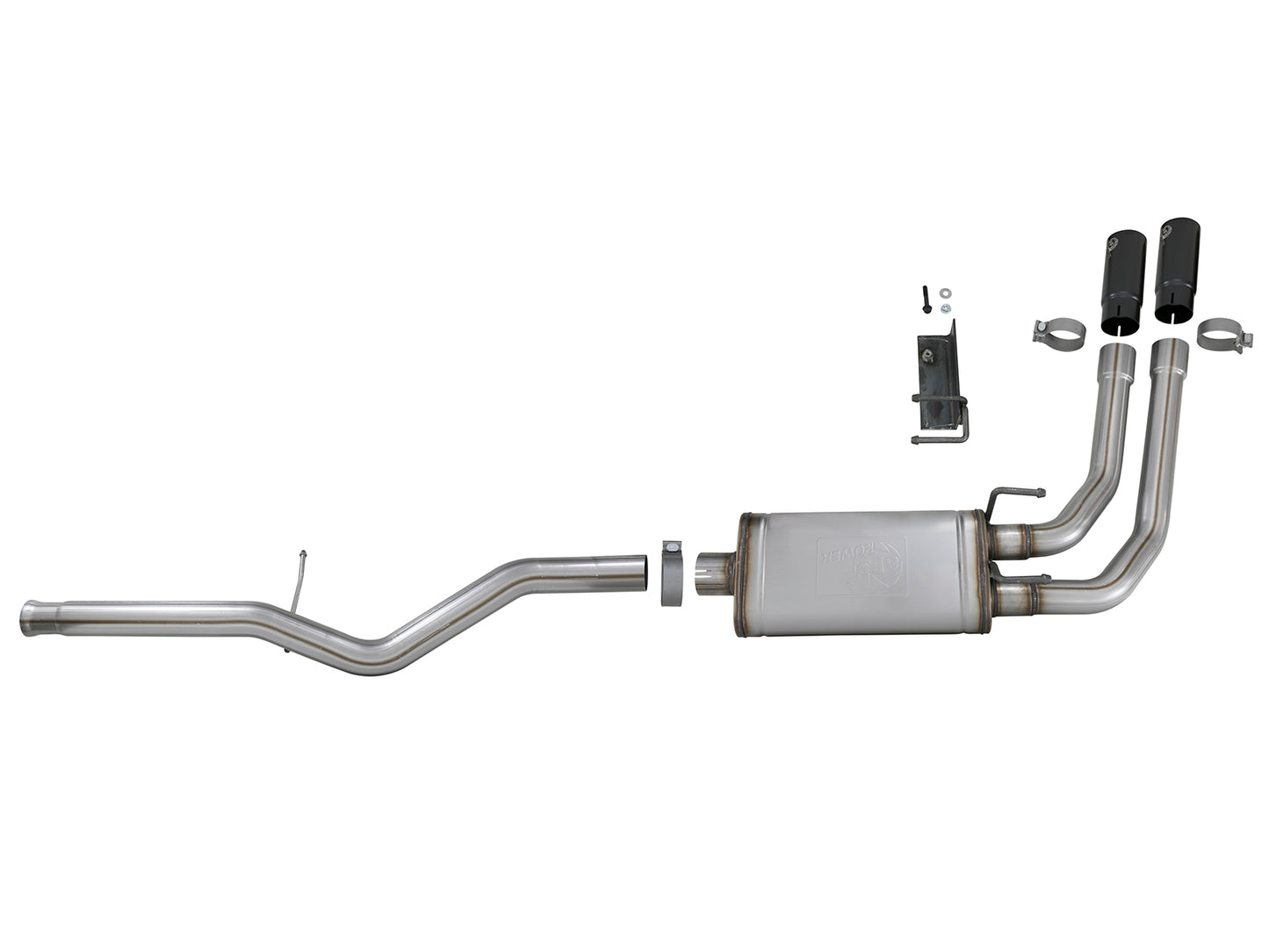 aFe Rebel Series 3in to 2.5in 409 SS Cat-Back Exhaust - 49-44098-B