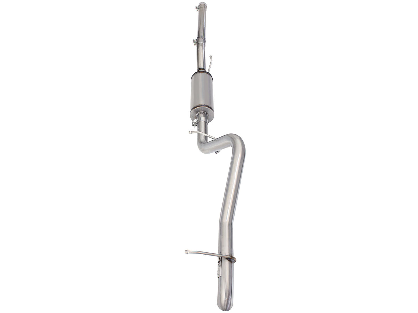 aFe MACHForce XP 2.5in SS-409 Cat-Back Exhaust 07-16 Jeep Wrangler - 49-48055
