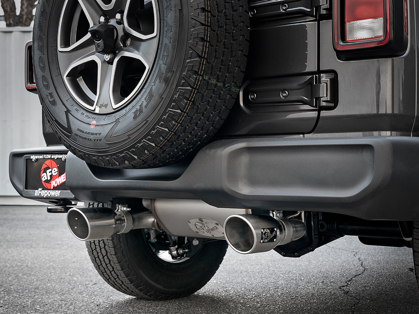 aFe Rebel Series 2.5in 409 SS Cat-Back Exhaust w/ Polished - 49-48066-P