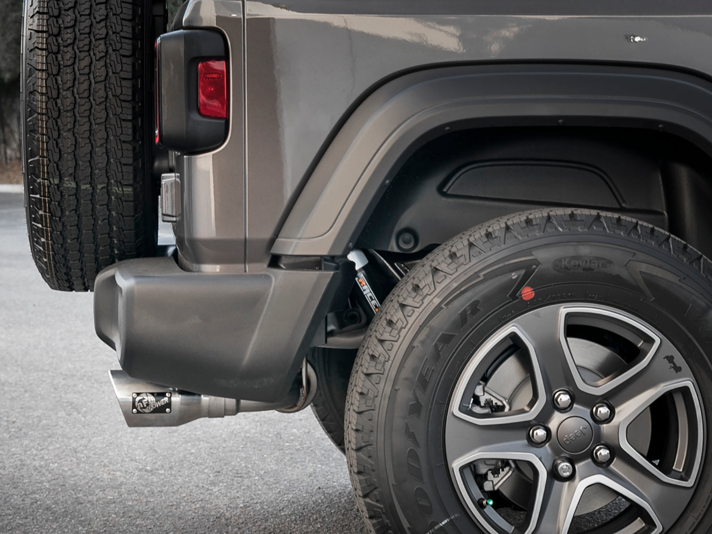 aFe Rebel Series 2.5in 409 SS Cat-Back Exhaust w/ Polished - 49-48066-P