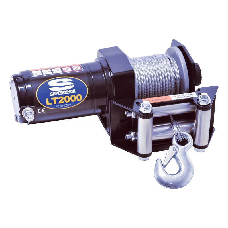Superwinch 2000 LBS 12V DC 5/32in x 49ft Steel Rope - 1120210