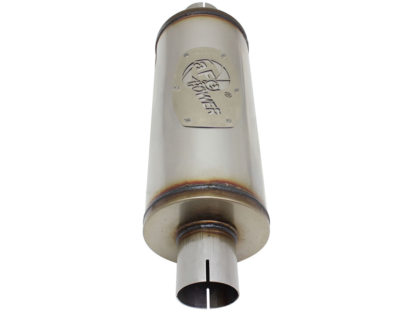 aFe MACH Force-Xp 409 SS Muffler 2-1/2in Center/Center 14in L - 49M00007