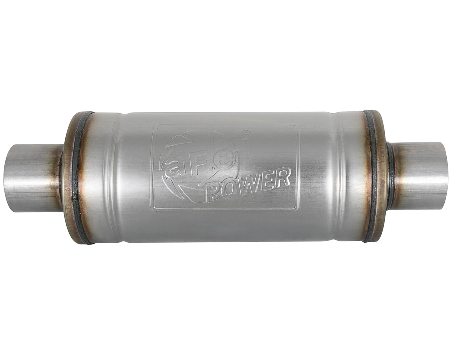 aFe MACH Force-Xp 409 SS Muffler 3in Center/Center 14in L - 49M00012