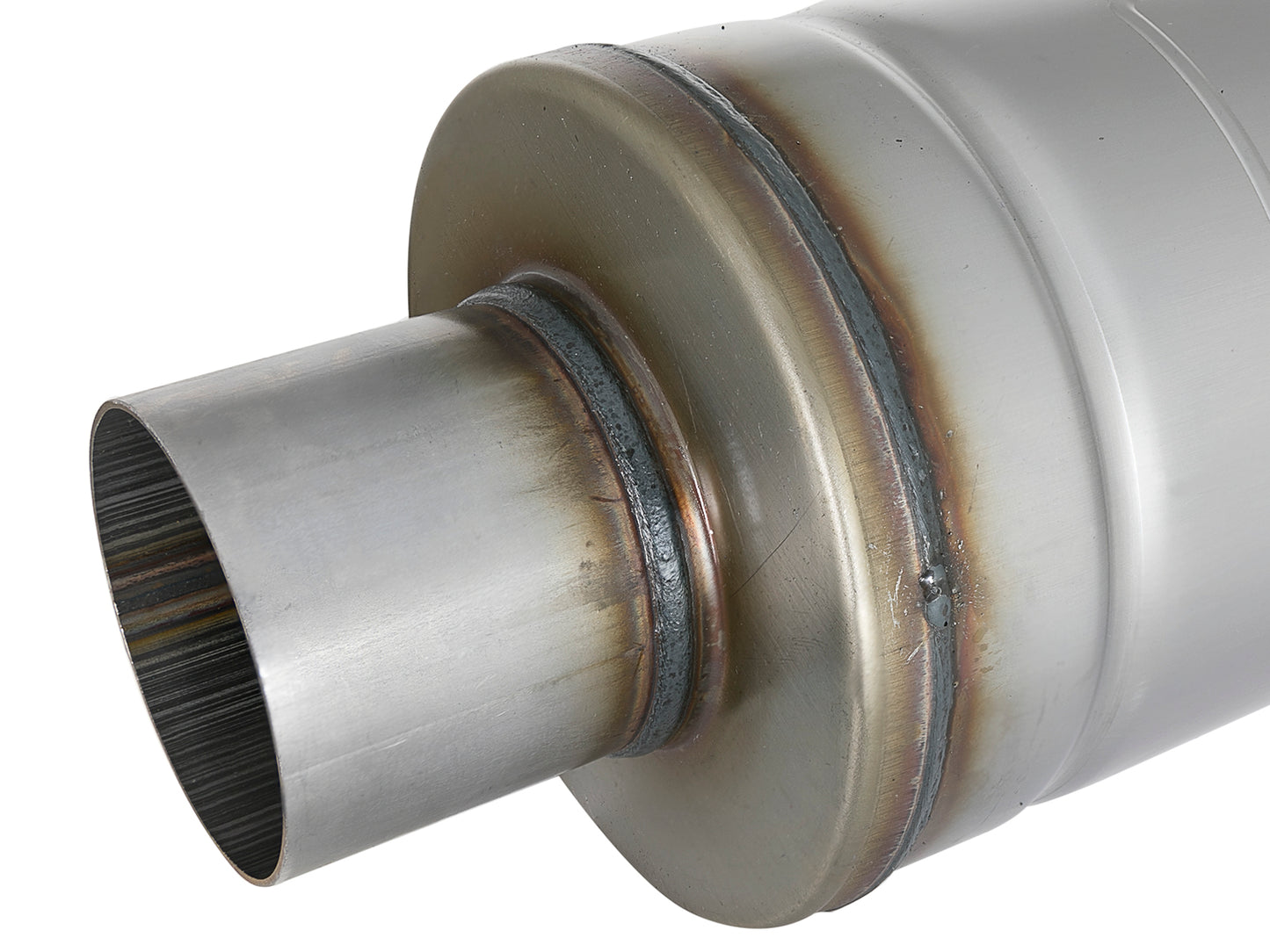 aFe MACH Force-Xp 409 SS Muffler 3in Center/Center 14in L - 49M00012
