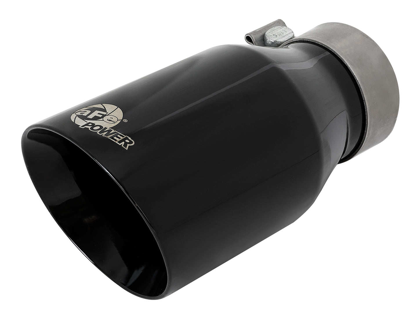 aFe MACH Force-Xp Univ 304 SS Double-Wall Clamp-On Exhaust Tip - 49T30454-B092