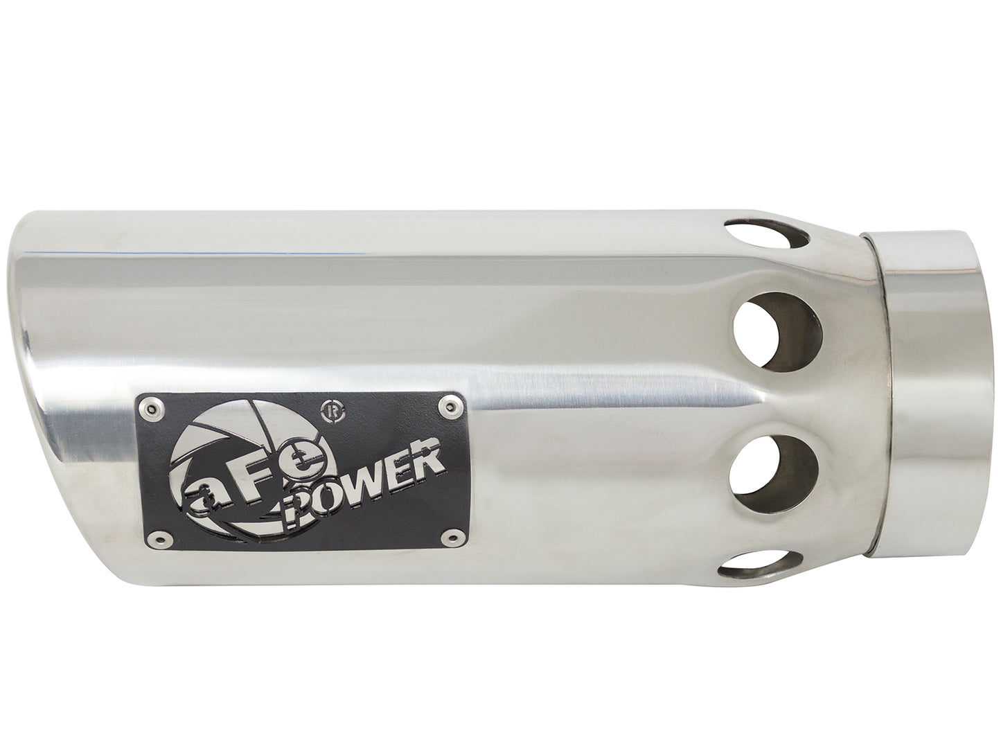 aFe Power Intercooled Tip Stainless Steel - Polished 4in In - 49T40502-P121