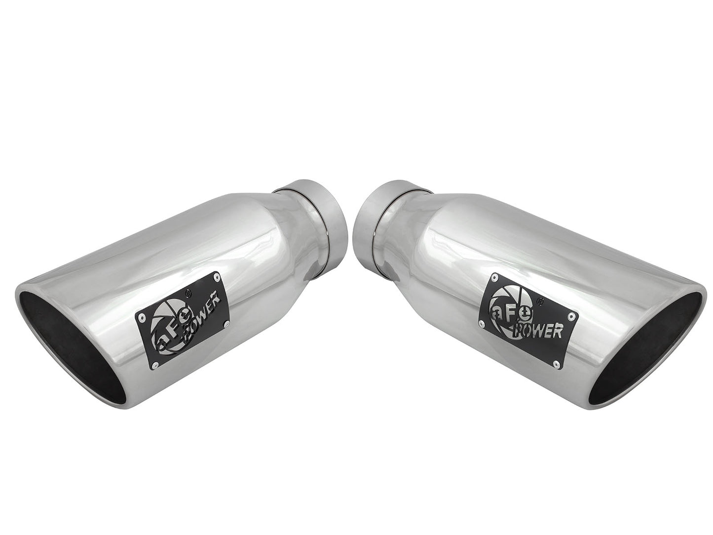 aFe MACH Force-XP 304 SS Single Wall Polished Exhaust Tip - 49T40606-P15