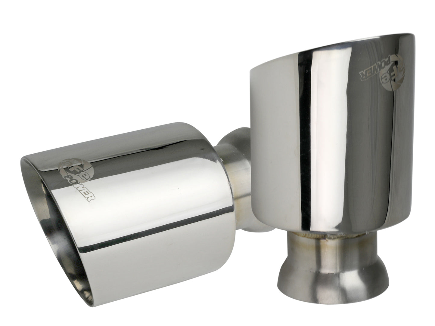aFe MACH Force-XP 4-1/2in Polished OE Replacement Exhaust Tips - - 49C32068-P