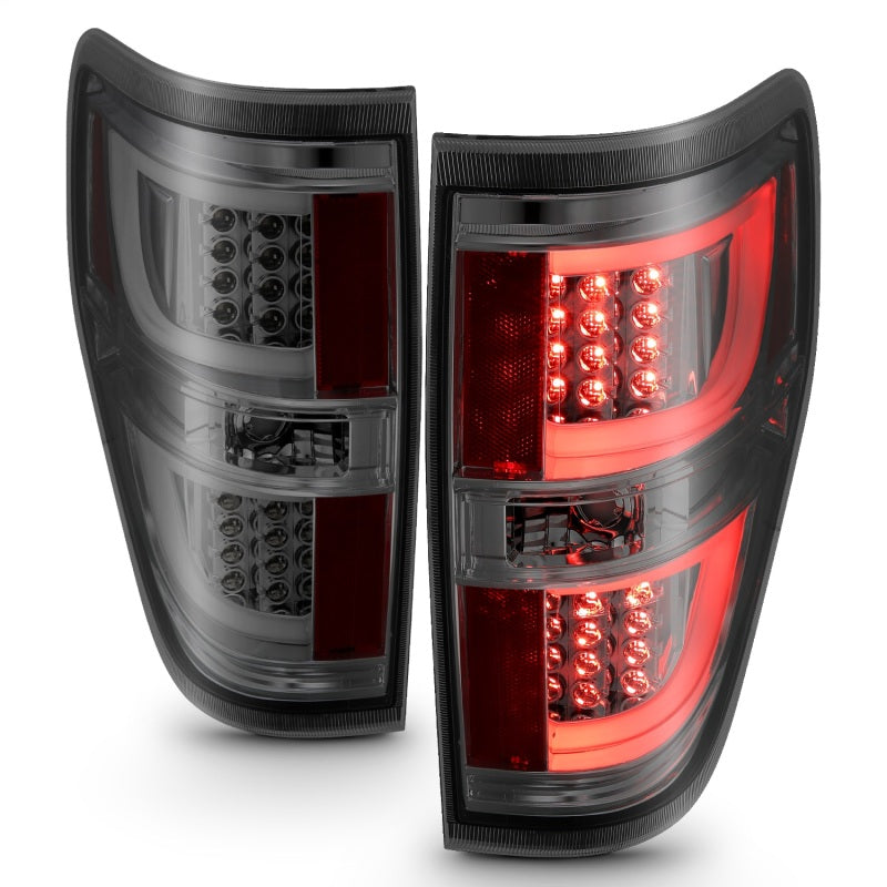 ANZO 2009-2013 Ford F-150 LED Taillights Smoke - 311258